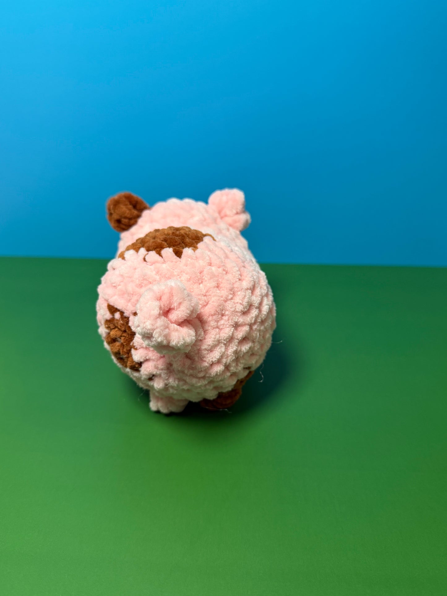 Pot Belly Pig No-Sew Crochet Pattern