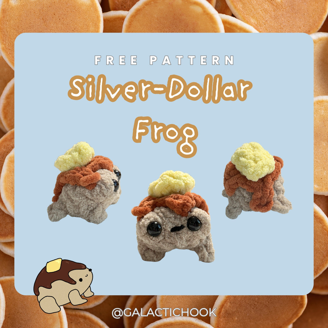 Free Silver-Dollar Frog Crochet Pattern