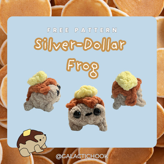 Free Silver-Dollar Frog Crochet Pattern