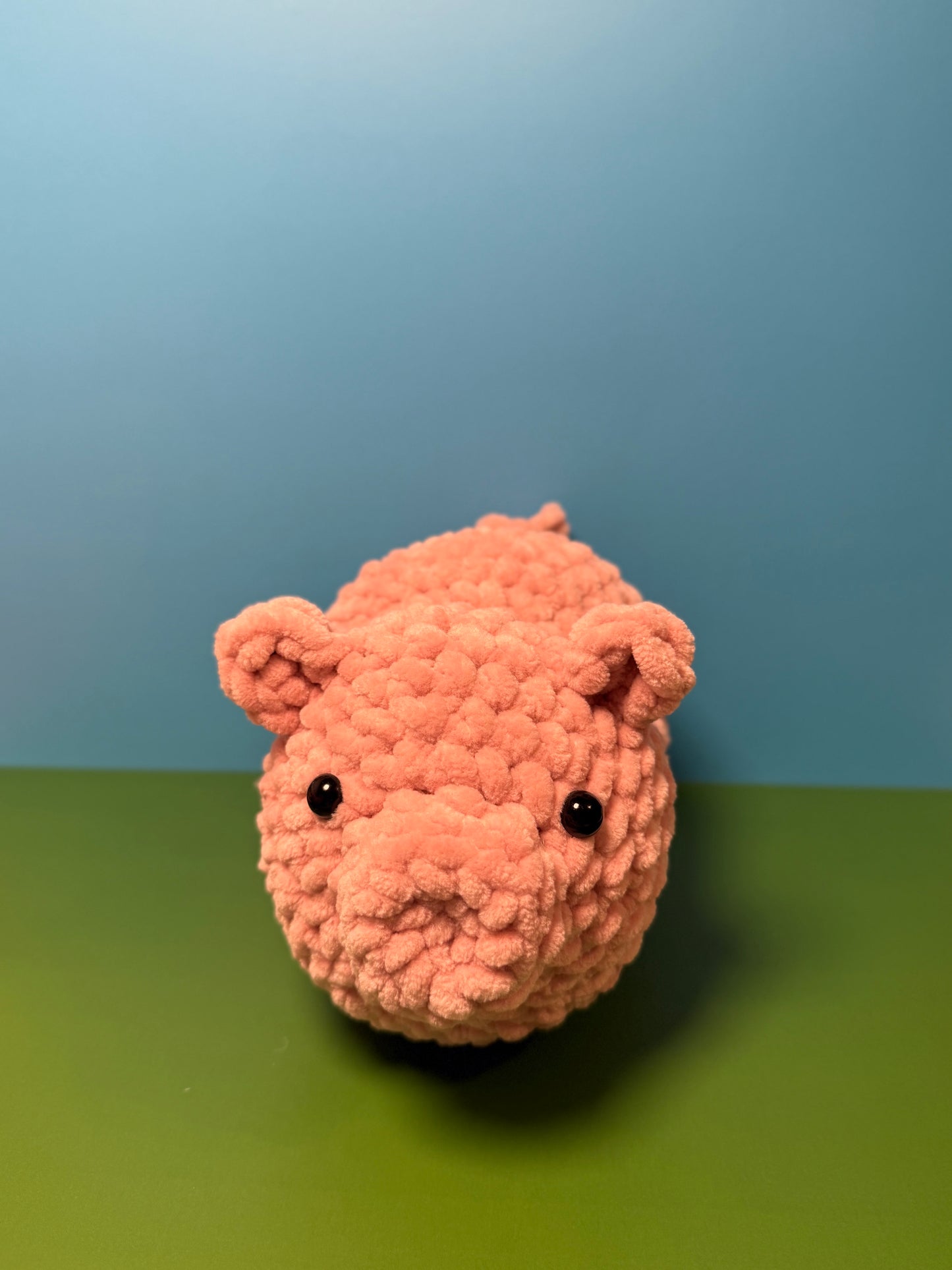 Pot Belly Pig No-Sew Crochet Pattern