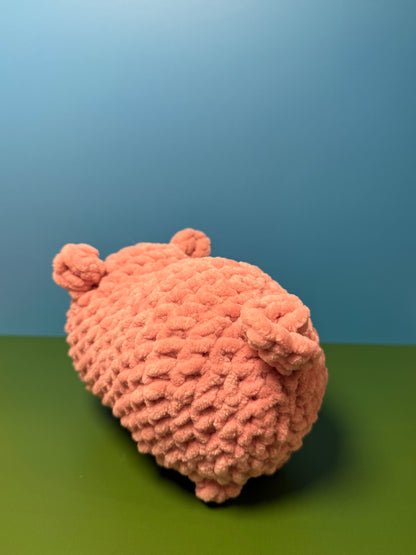 Pot Belly Pig No-Sew Crochet Pattern