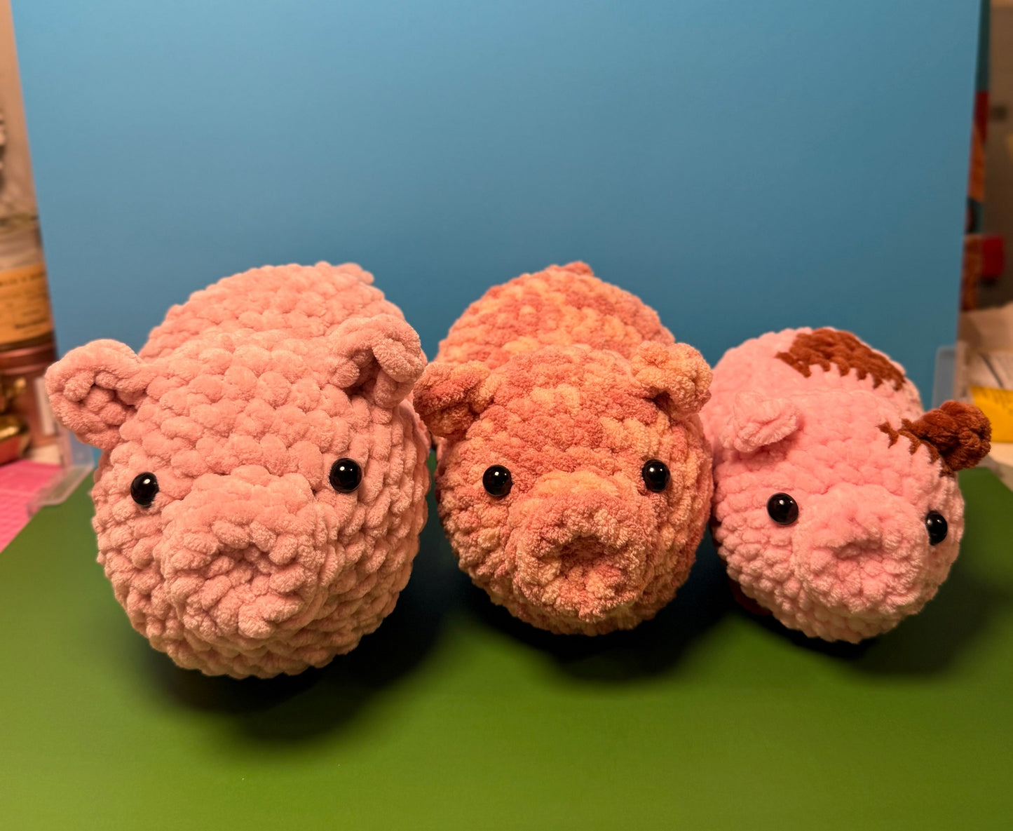 Pot Belly Pig No-Sew Crochet Pattern