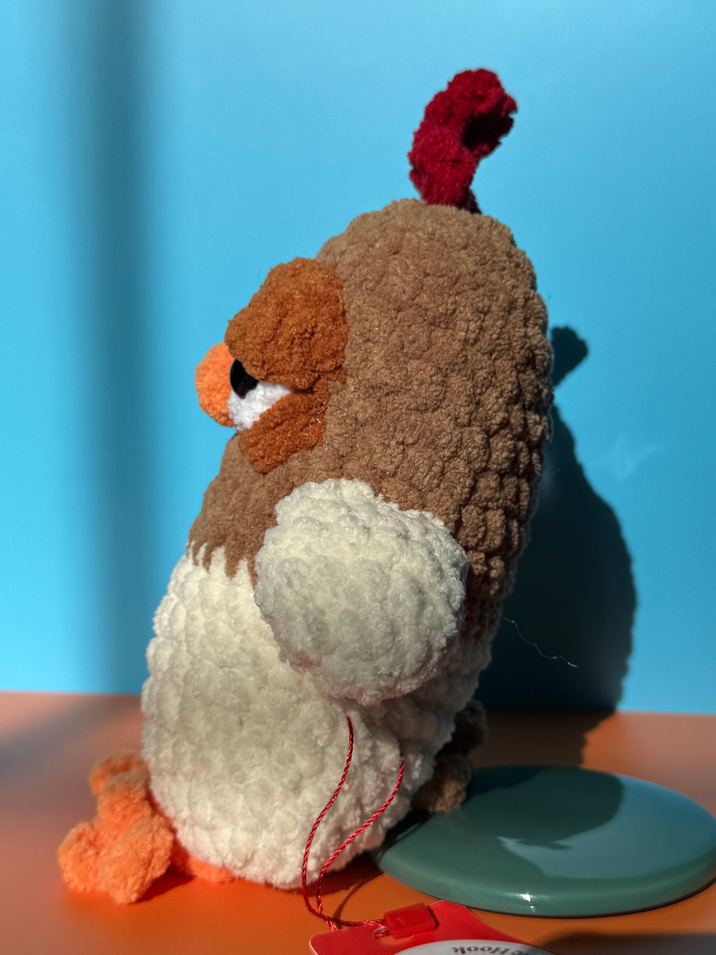 Unimpressed Chicken Plushie
