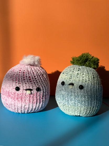 Cute Ugly Knit Balls (pair)