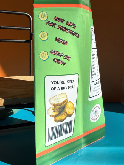 Pickle-in-a-Pouch Keychain