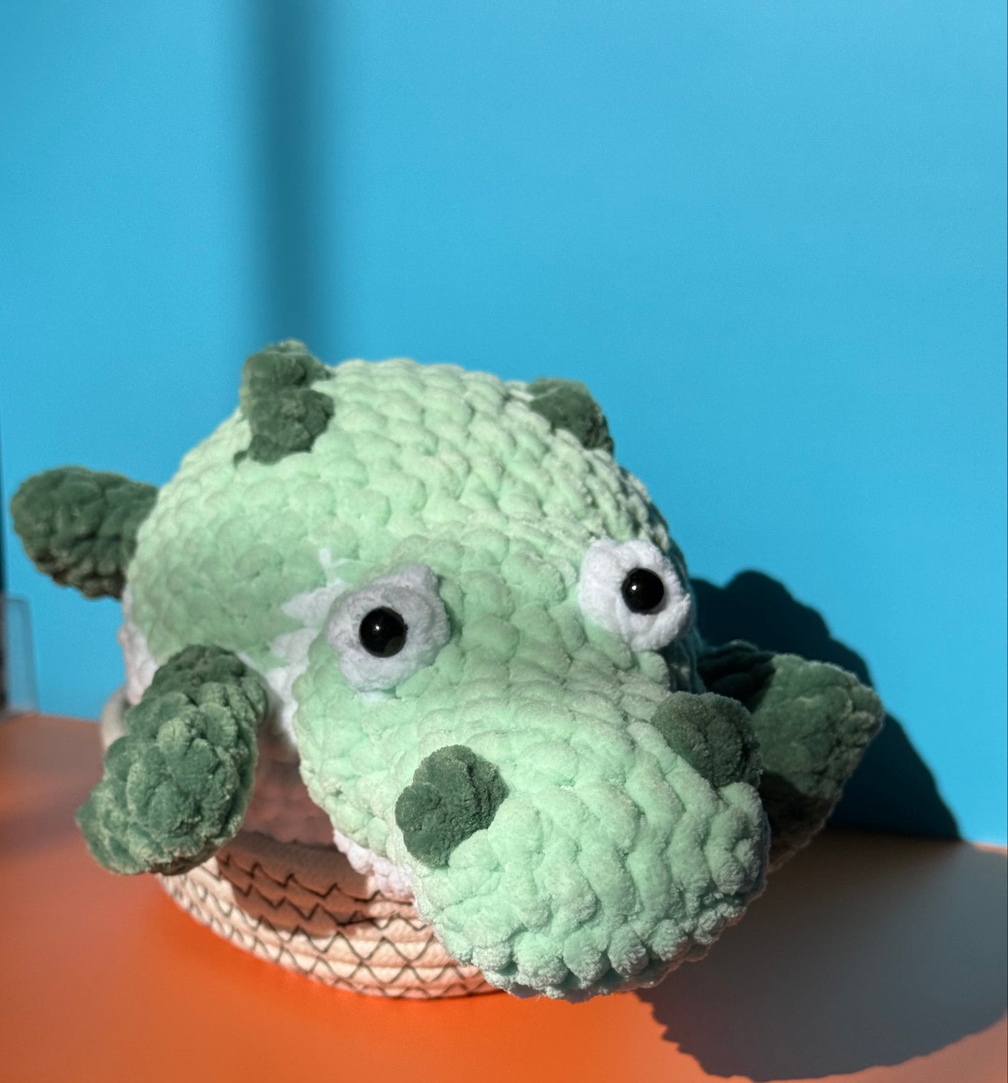 Cute Bloated Alligator