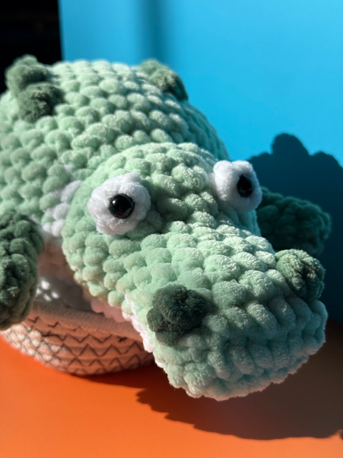 Cute Bloated Alligator